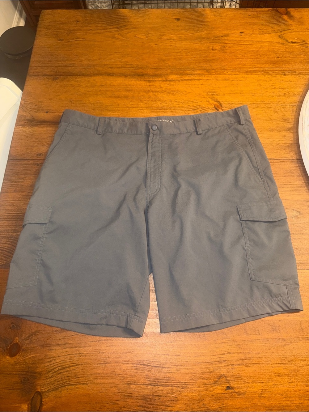 Nike Men's Cargo Shorts in Slate Gray